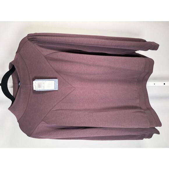 NWT Democracy Women’s Cabernet Blouson Sleeve Knit Mock Neck Top Sweater Size 1X - Picture 2 of 8